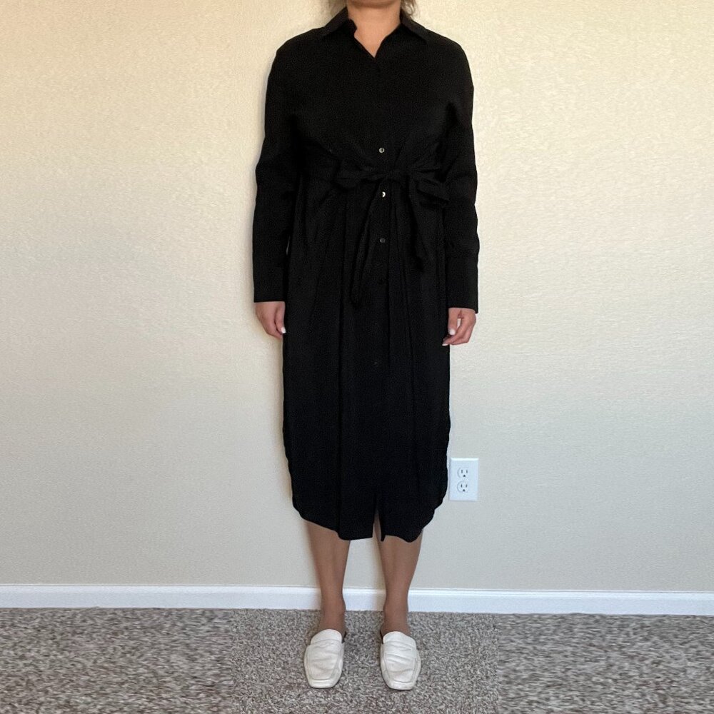 H&M Dress With Front Bow Size XS